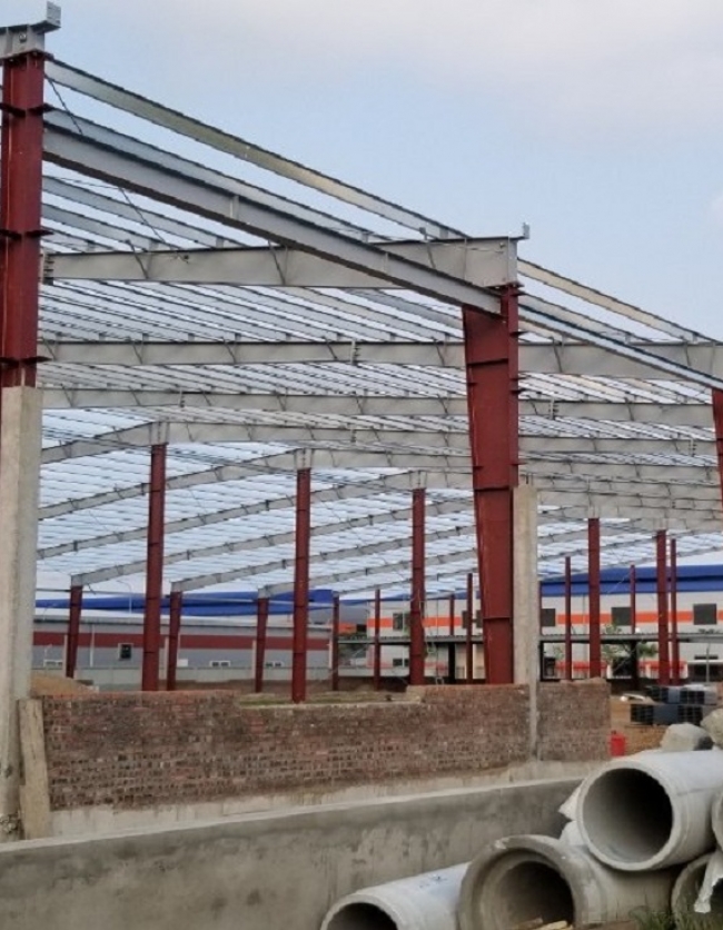 Lắp Dựng Kết Cấu Thép - Nhà Thép Tiền Chế